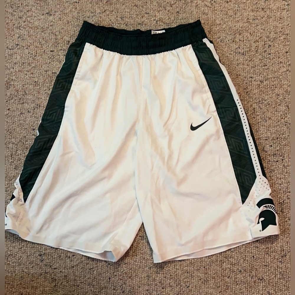 Nike Michigan State basketball shorts